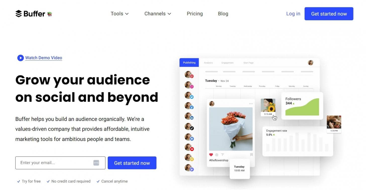 Buffer - homepage