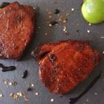 Balsamic Pork Loin Steaks - the marinade for these pork loin steaks are quick and easy to make. The Balsamic, Lime and Chilli brings out the full pork flavour - amazing! | AmateurChef.co.uk