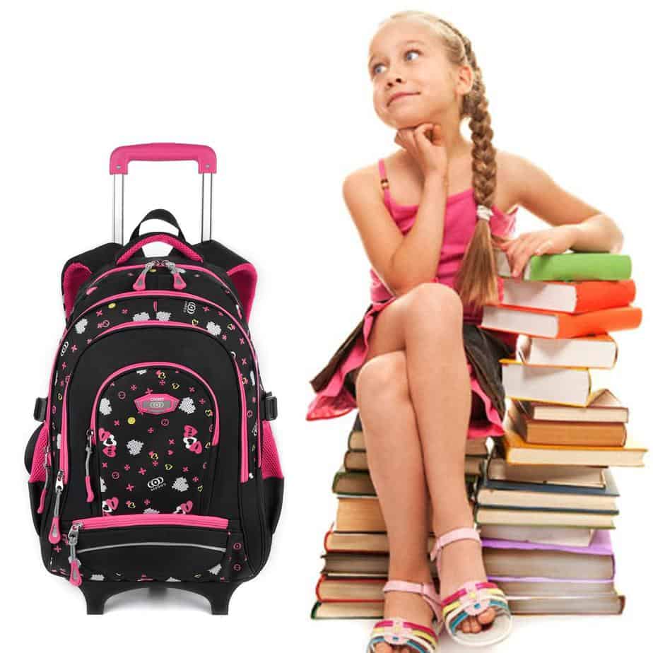 best rolling backpacks for middle schools