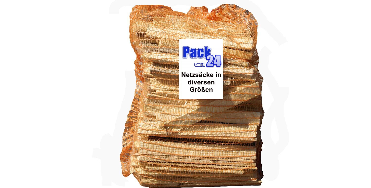 Netzsäcke für Brennholz