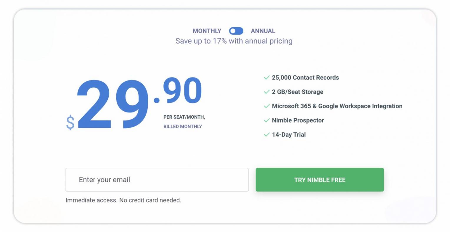 nimble-pricing