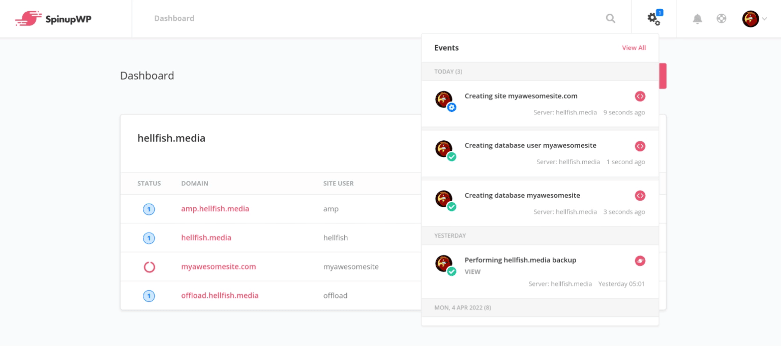 Dashboard is Simple Yet Intuitive