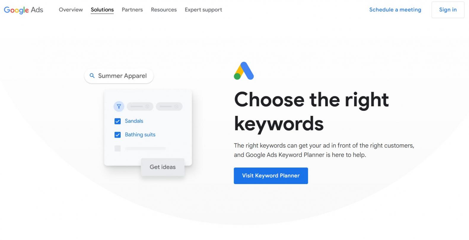 2 - Google Keyword Planner