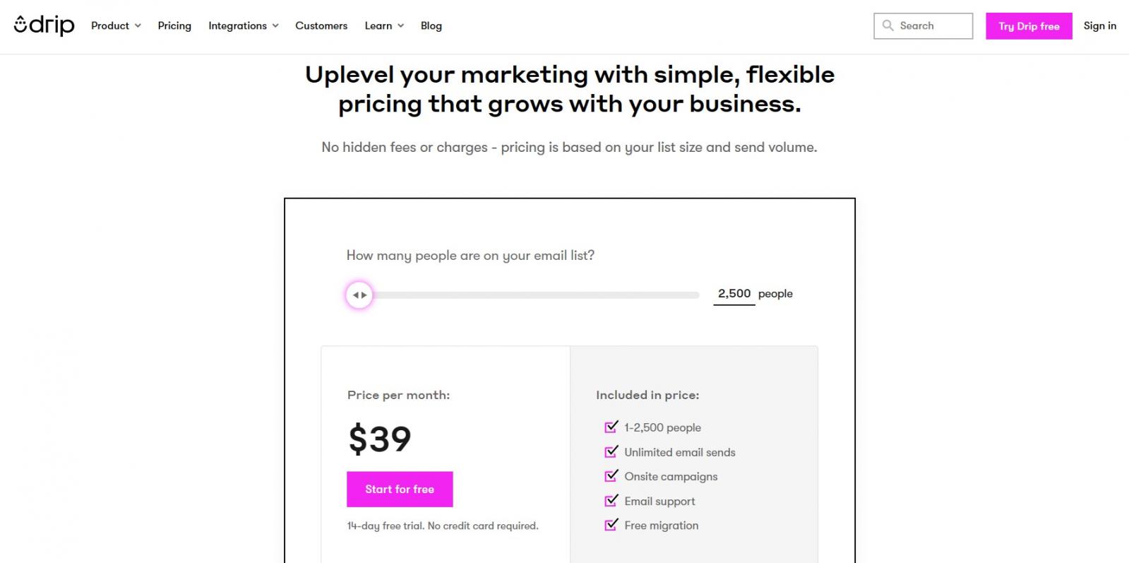 Drip Pricing