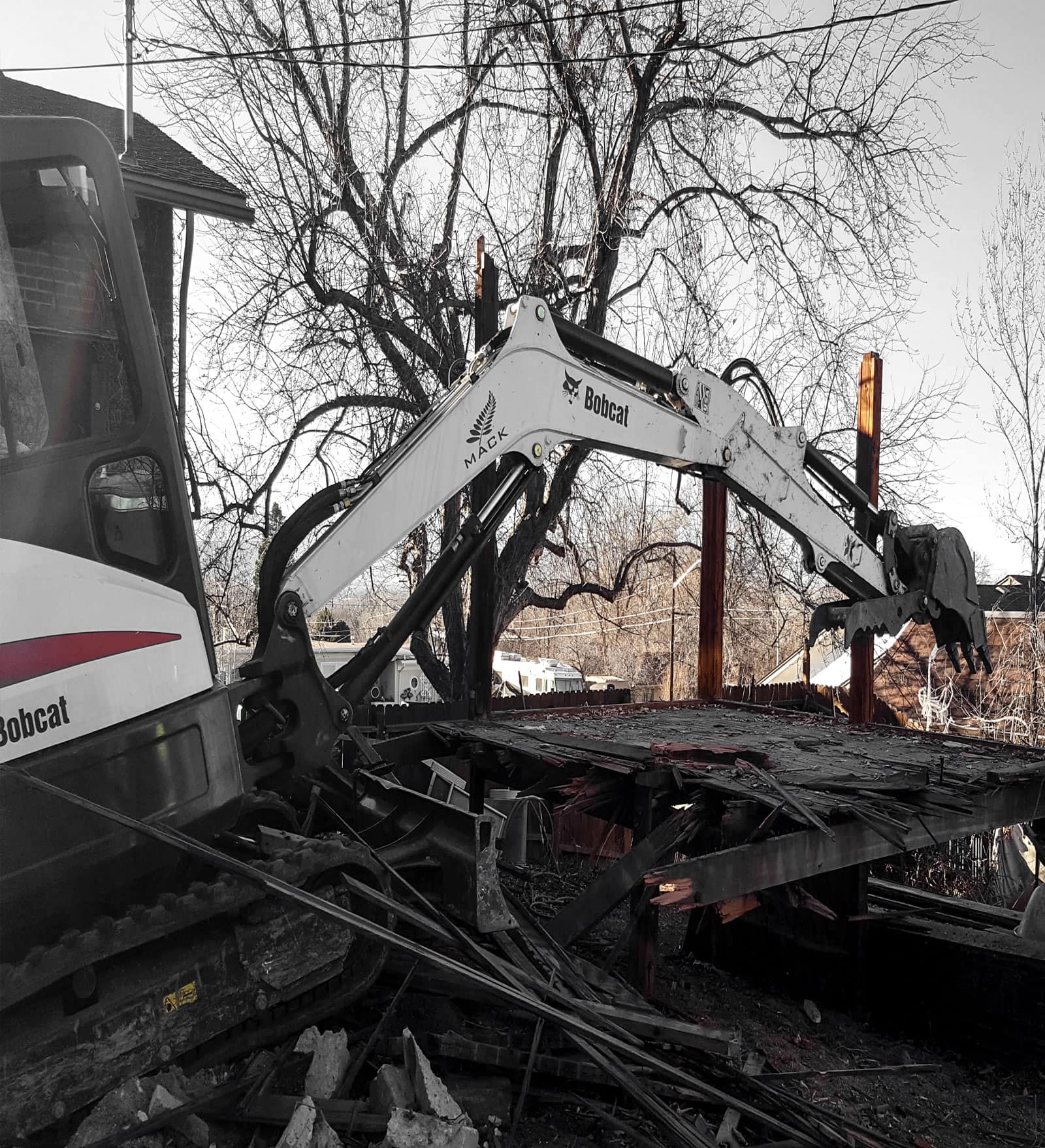Mack Land Landscape Architects Wauconda Denver Deck Removal