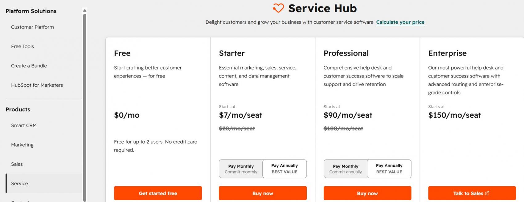HubSpot Pricing