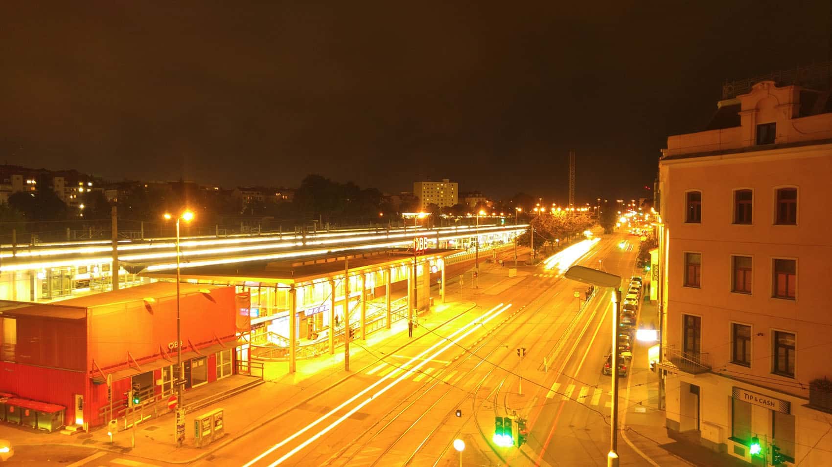 Schlüsseldienst Wien Wien Meidling bei Nacht