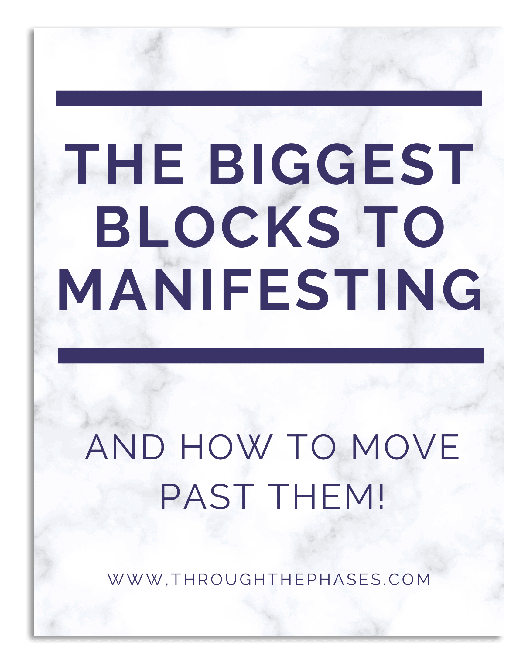 biggest manifestation blocks cover biggest blocks to manifesting and how to move past them
