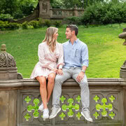 Andy and Ashton Marriage Proposal under Bow Bridge in Central Park