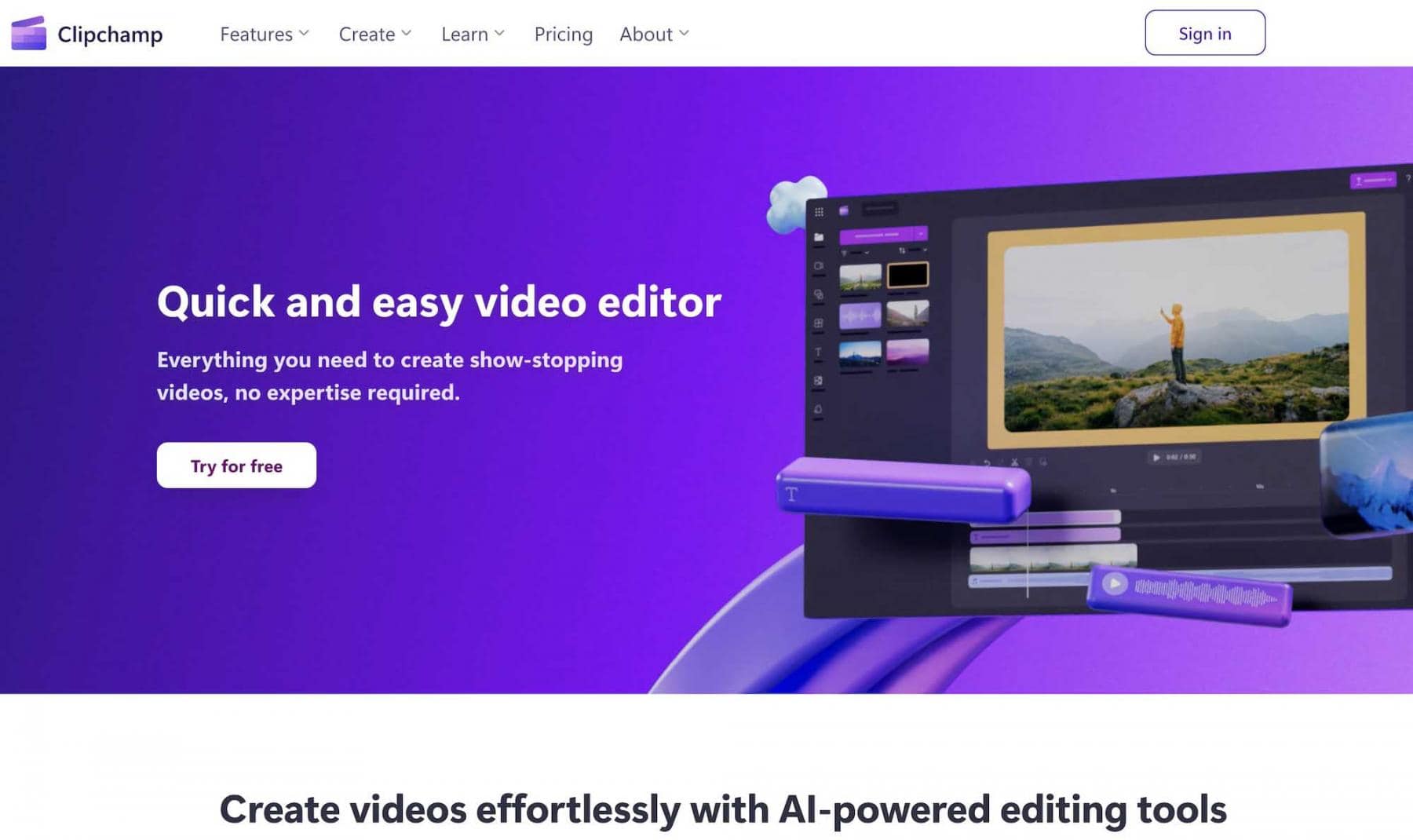 clipchamp