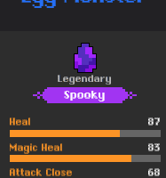 4 ?haracters  Legendary Pet Magic Heal 83/ Heal 87/Attack close .