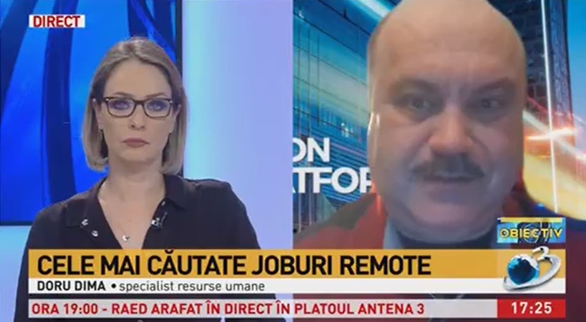 Doru Dima emisiunea Obiectiv 22 Ianuarie 2021