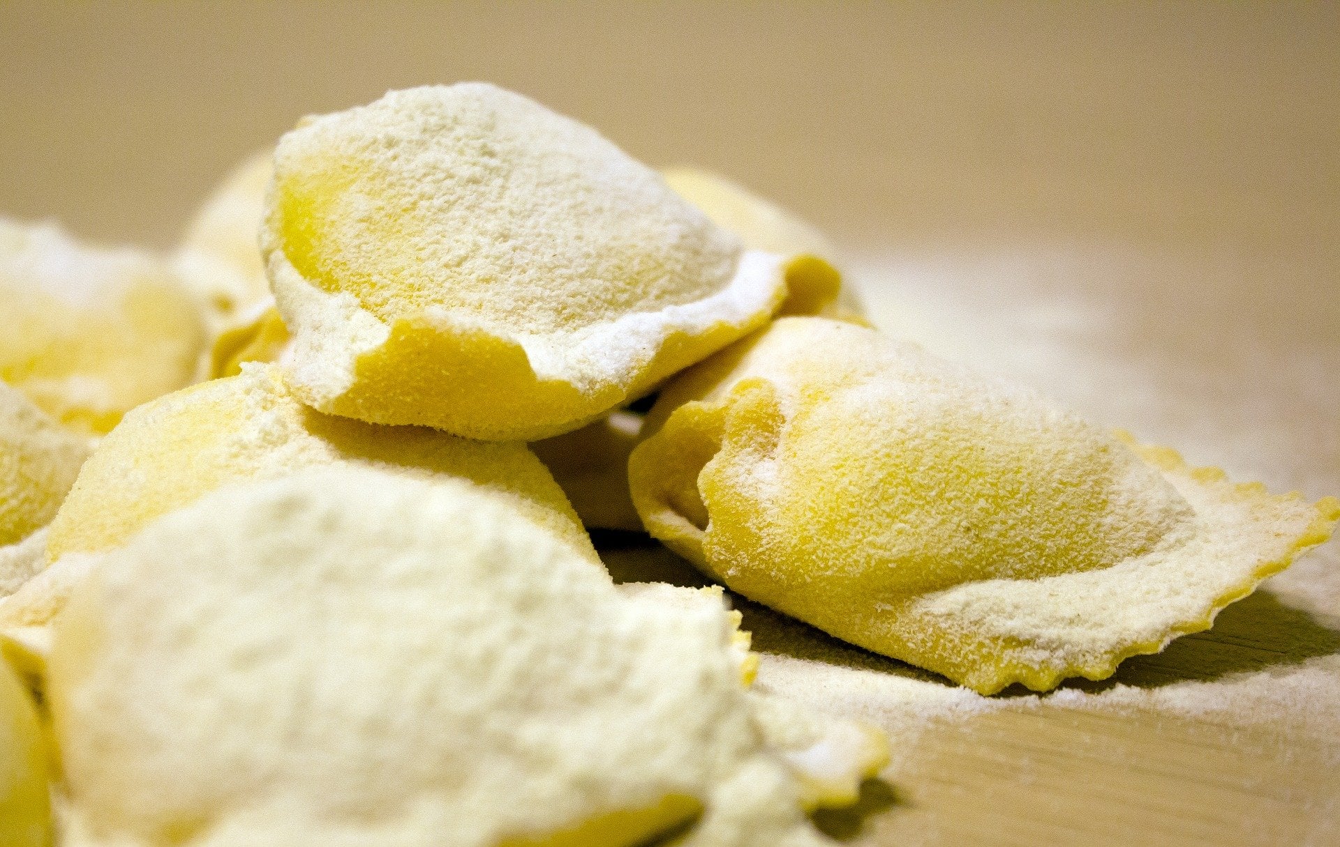 ravioli di ricotta di bufala