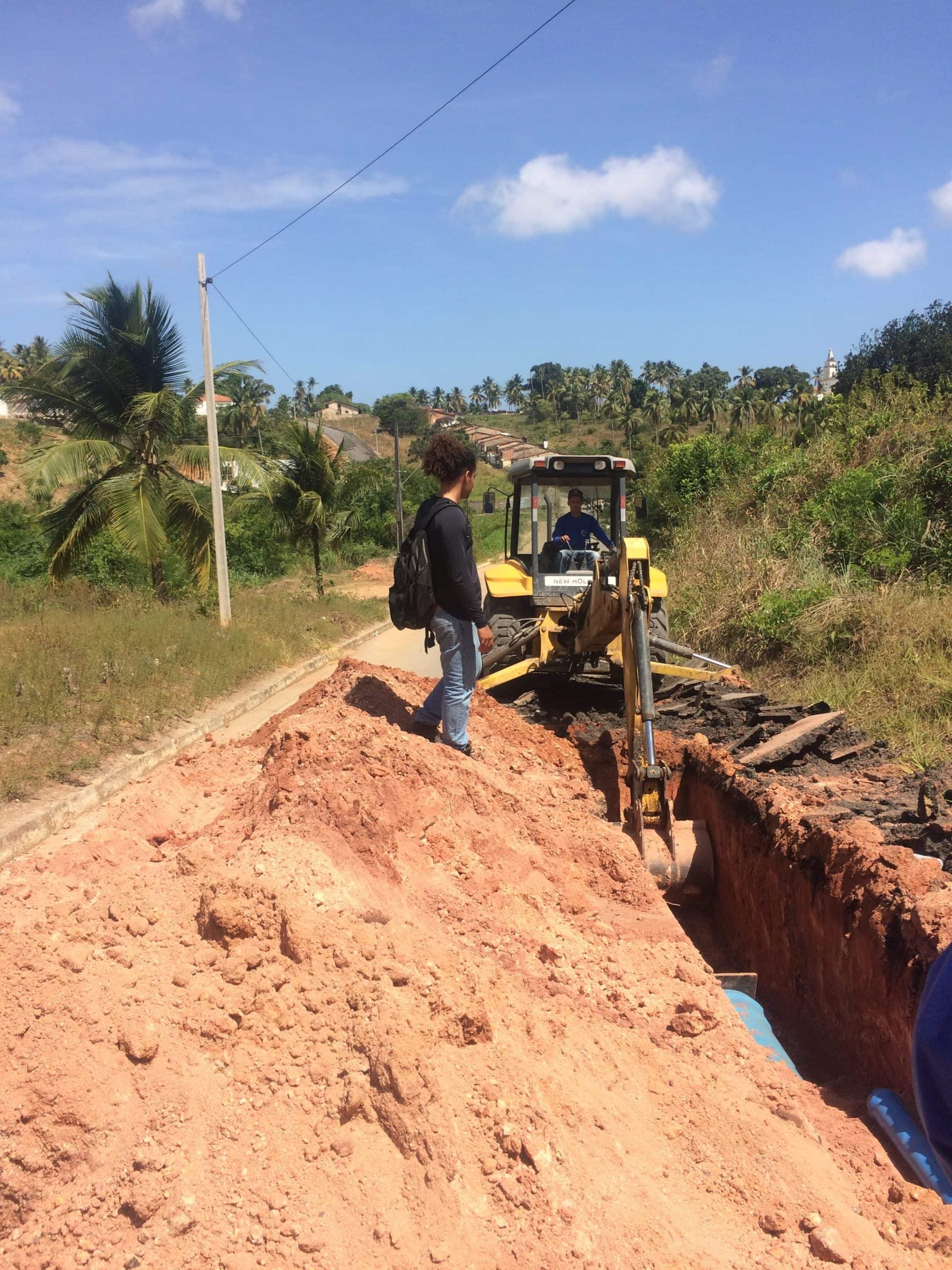 4 – Acompanhamento das obras de esgotamento sanitário no município de Marechal Deodoro – AL