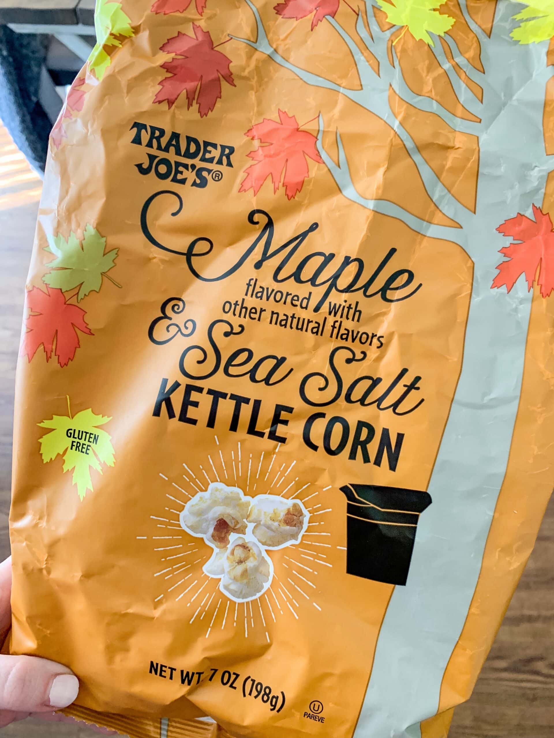 trader joe's maple sea salt kettle corn