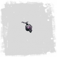 Xoph's Heart Amber Amulet