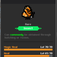 Rotmg Account Knight 1/8 + Rare Pet Insect MH 70, Heal 65