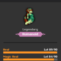 Rotmg Account 3 Characters 0/8 + Legendary H89 MH84 EL70