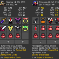 Rotmg Account + Legendary H77 MH72 RF58