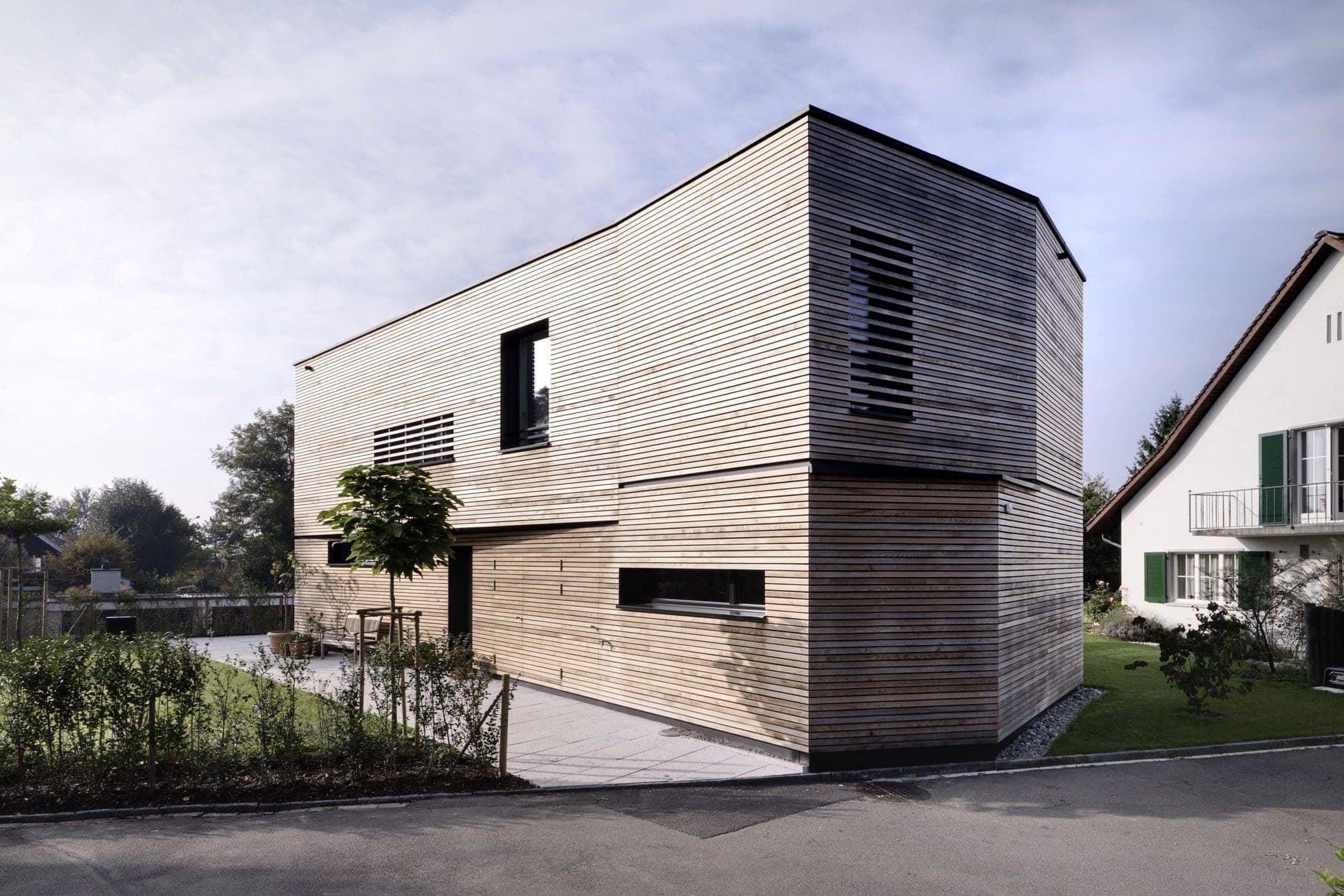 Außenansicht Haus S Dietilkon - Foto von Bruno Helbling, Zürich