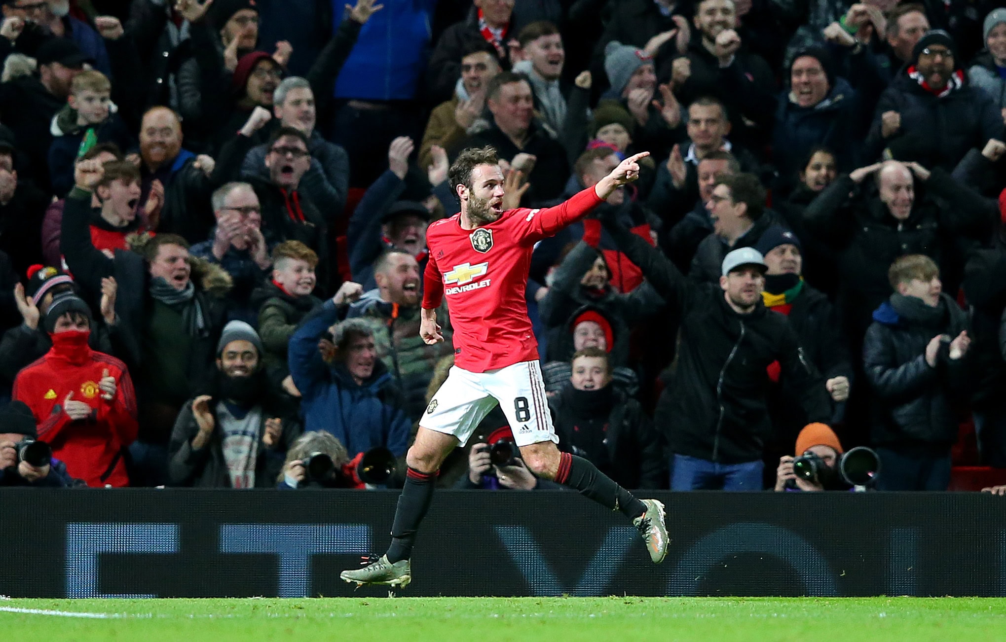 Mata the match winner (Photo by Alex Livesey/Getty Images)