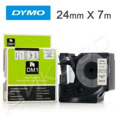 Dymo Tape 24/7m D1 White 53713