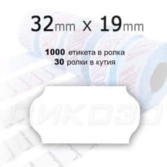 Etiketi za Markirasti klesti 32x19mm