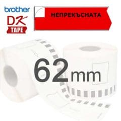 Brother DK 62mm red