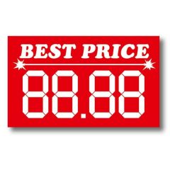 Best price label