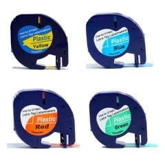 Ленти DYMO LetraTag 12мм Х 4м ЦВЕТНИ