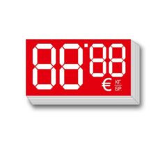 Etiket 50x25mm-red