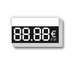 Etiket s pole 50x25mm