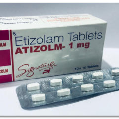 Atizolm (Etizolam tablets – 1mg)