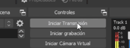 Iniciar transmision OBS