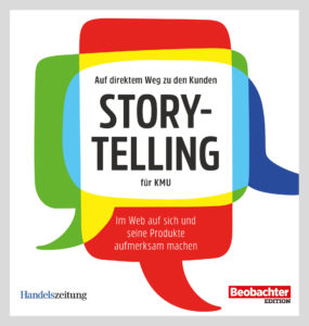 Buchcover Storytelling für KMU, Franziska Vonaesch