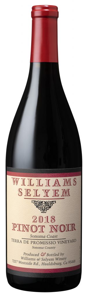 Williams Selyem Terra del Promissio Pinot Noir Bottle
