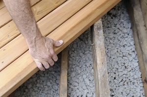 Holz, Terasse, Latte, arbeiten