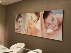 Kompleksowe oznakowanie salonu kosmetycznego