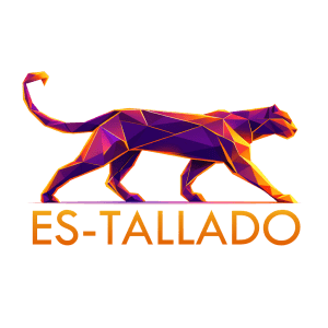 es-tallado logotipo logo