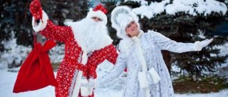 Сценарий для Деда Мороза и Снегурочки на дом для детей на 30 минут