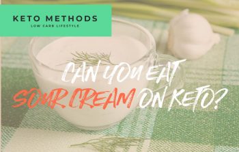 Can You Eat Sour Cream On Keto