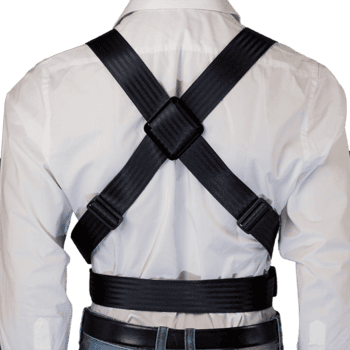 Der Tubagurt Bassbelt Pro von hinten