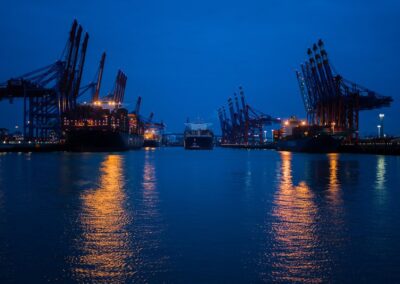 La infraestructura de los puertos es fundamental para mantener la logística marítima