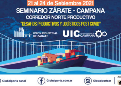 Líderes empresariales confluyen en el Seminario Zárate Campana 2021
