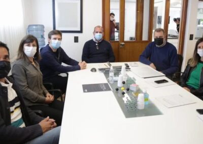 Buscan potenciar la logística y conectividad entre el Puerto Mar del Plata y el Parque Industrial