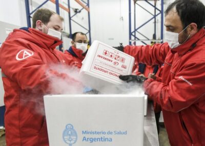 Plan Estratégico de Vacunación: entre martes y miércoles se distribuirán 1.625.130 dosis de Pfizer en todo el país