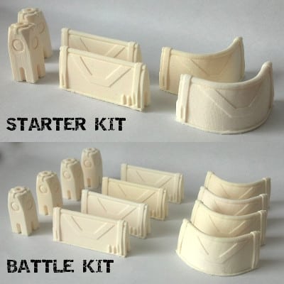 Resin sci-barricades - Now available