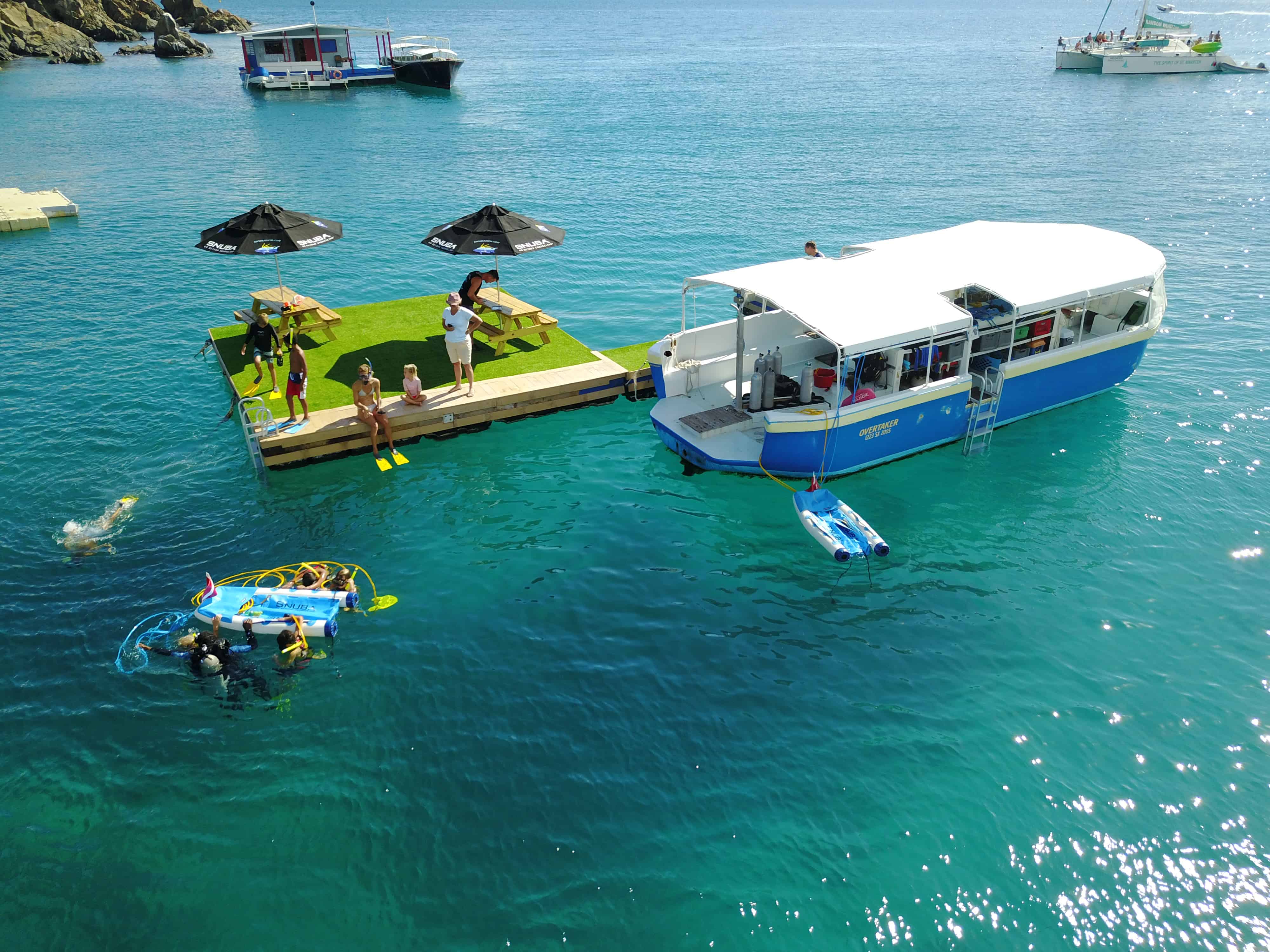 SNUBA Watersports Platform Finished 1