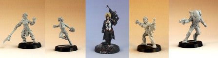 Just some of our newly-released tabletop gaming miniatures