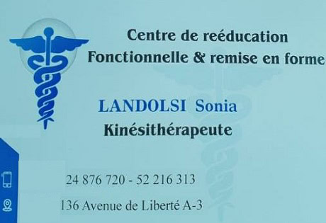 kinésithérapeute Sonia Landolsi / hijama et amincissement à Tunis